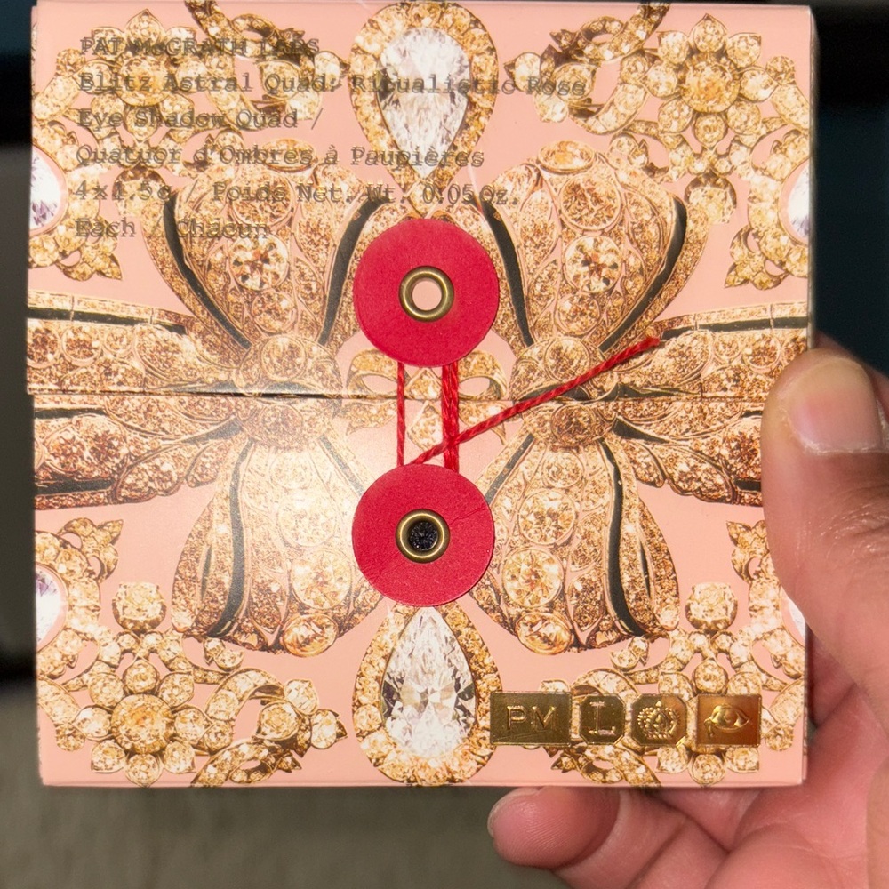 Pink and Gold Decorative Box